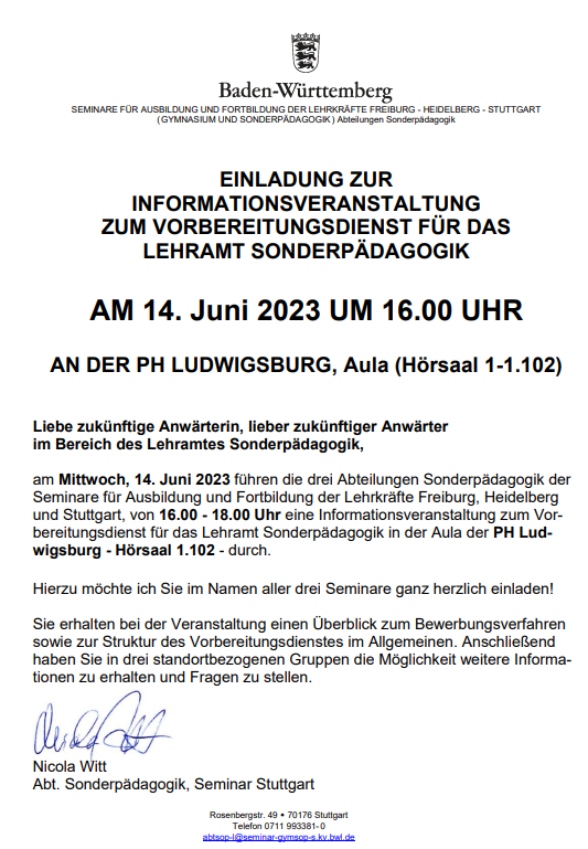 AStA-Newsletter vom 12.06.2023