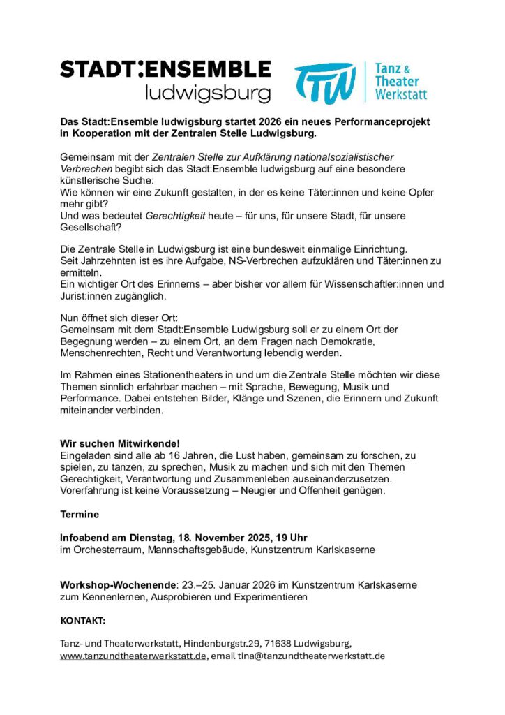 AStA-Newsletter vom 12.11.2025
