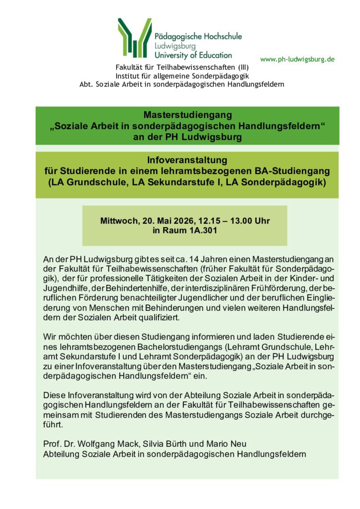 AStA - Newsletter vom 12.05.2026